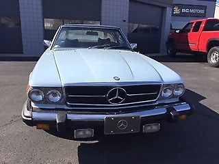 1974 mercedes-benz 450sl roadster w/ removeable/optional hardtop