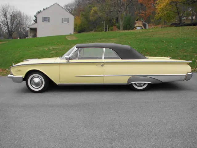 1960 ford sunliner convertible..... 58,000 actual miles.....survivor
