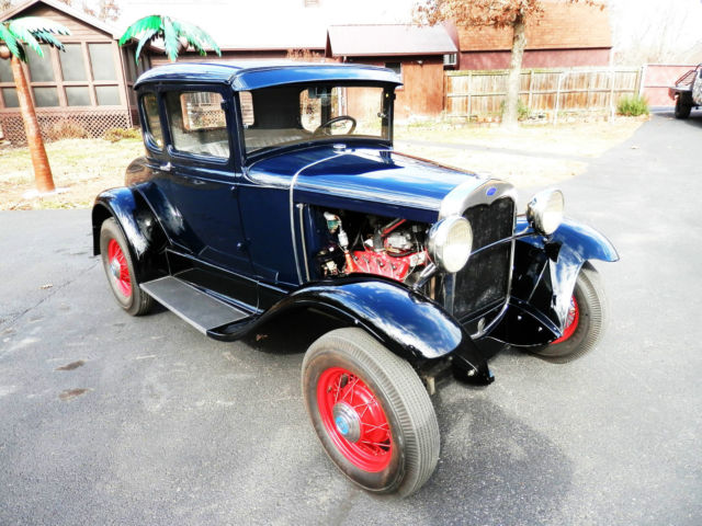 1930 model a coupe early 40's hot rod all steel blown flathead mint show and go