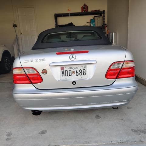 2000 mercedes-benz clk-class 320 cabriolet