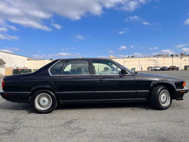 1993 bmw 740il sedan black rwd automatic il automatic
