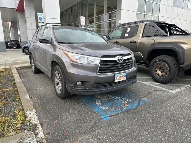 2015 toyota highlander xle