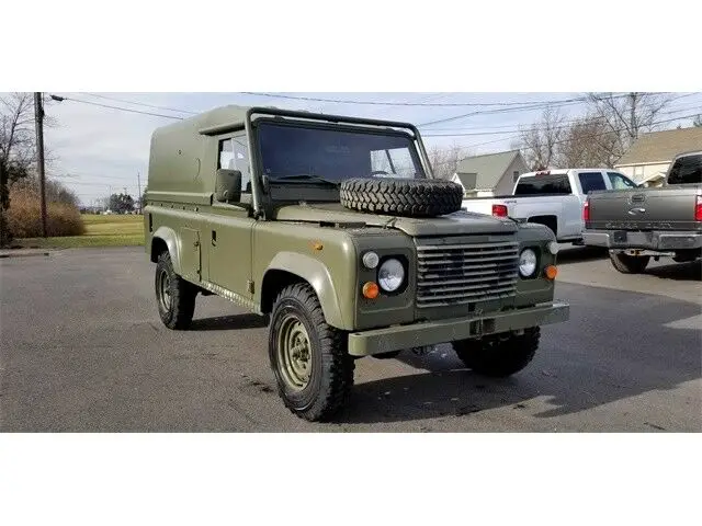 1987 land rover defender 110 lhd 89923 miles green 2.5l diesel