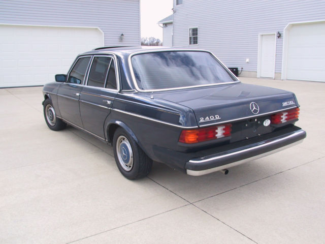 1983 mercedes-benz diesel 240d, manual, 192k miles, classic!