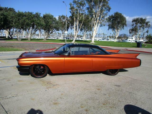 1960 cadillac deville coupe restomod corvette engine shaved air bags nr