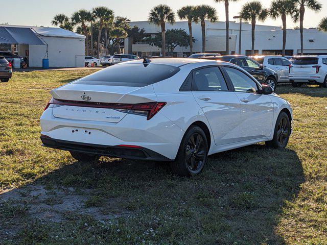 2023 hyundai elantra hev blue