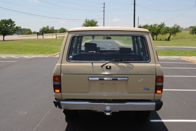 1984 all original tan fj60 land cruiser