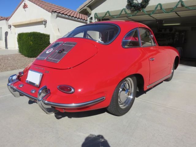 1962 porsche 356b, t6 body