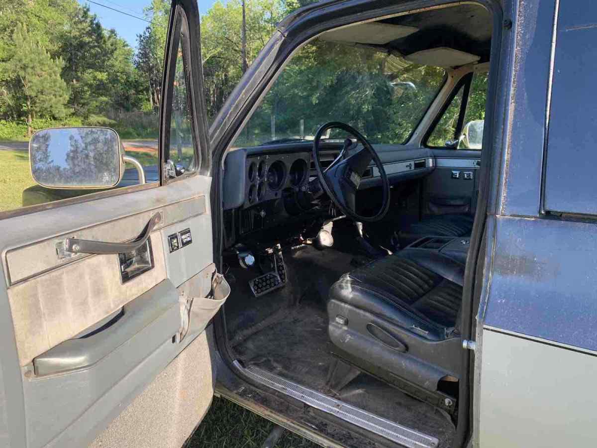 1985 chevrolet k5 blazer suv grey 4wd automatic k10