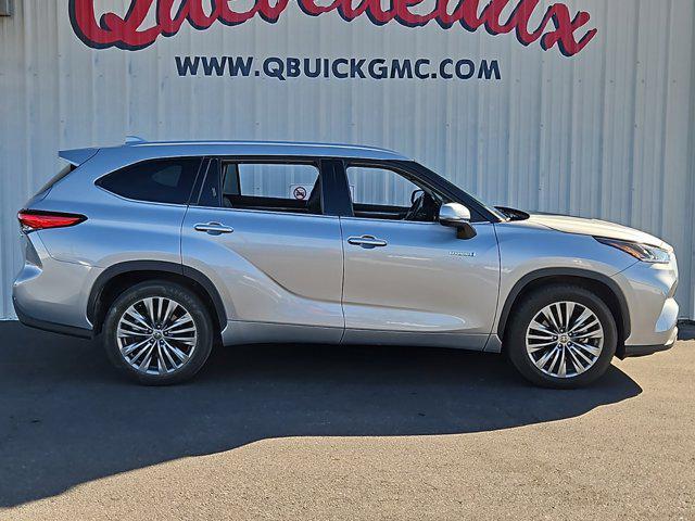 2021 toyota highlander hybrid platinum