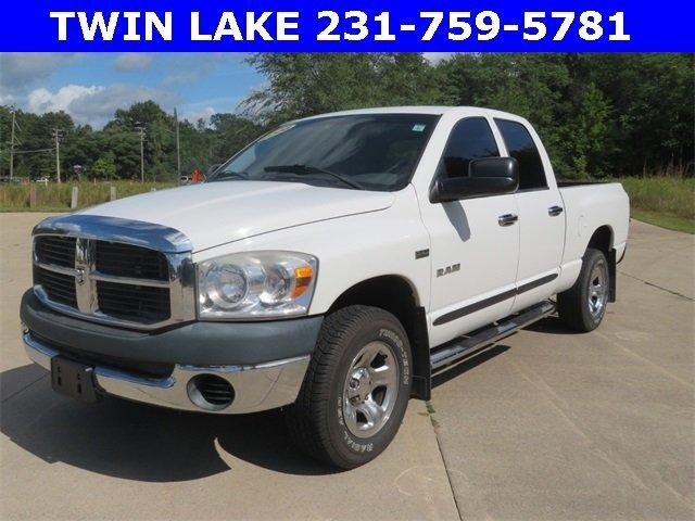 used 2008 dodge ram 1500 truck 4x4 quad cab muskegon, mi 49441 for sale in meskegon, michigan