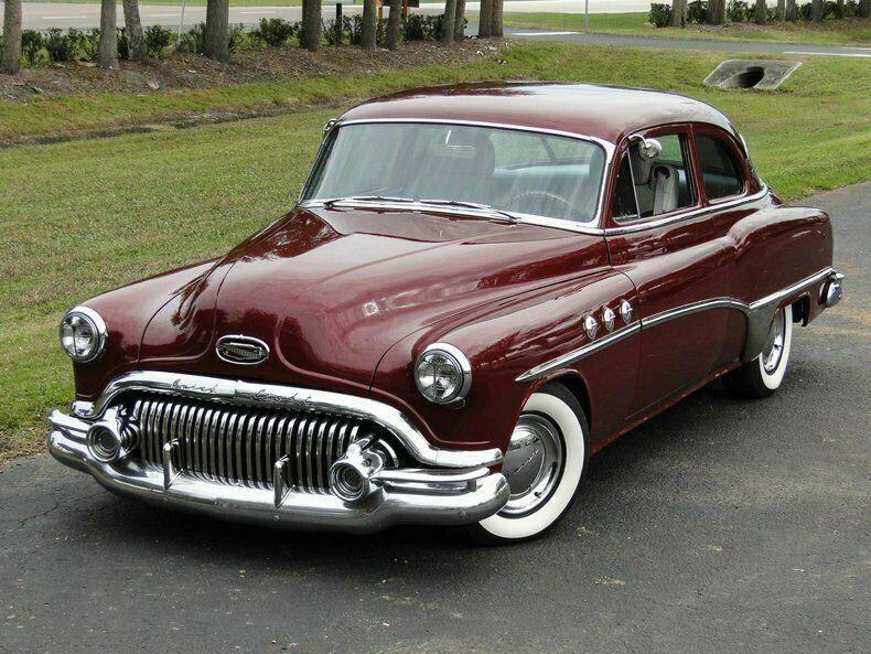1951 buick special deluxe restomod dark red metallic survivor