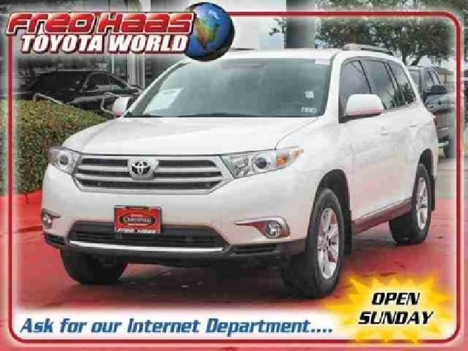 2012 toyota highlander fwd v6 in spring, tx