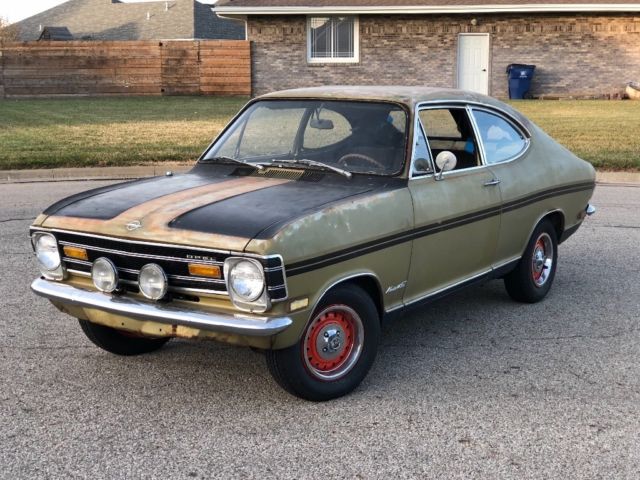 1968 opel kadett rallye - runs & drives project w/ parts car - bring a trailer