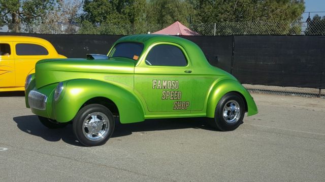 1941 willys gasser rod & kulture cover car