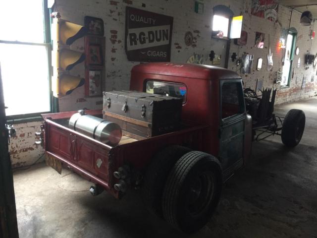 1951 willys rat rod truck
