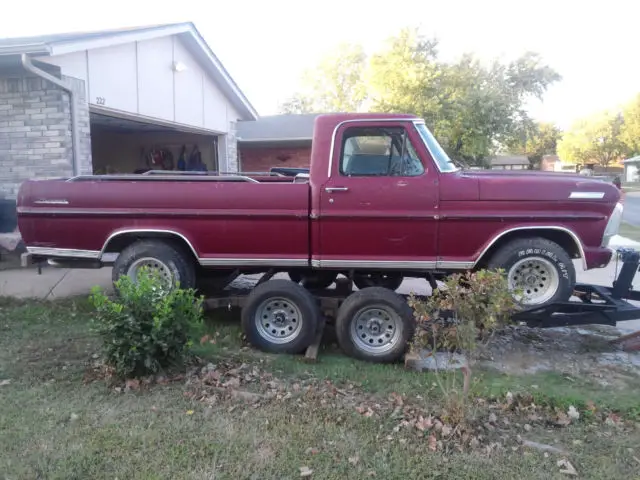 ford truck f100 camper special solid survivor!