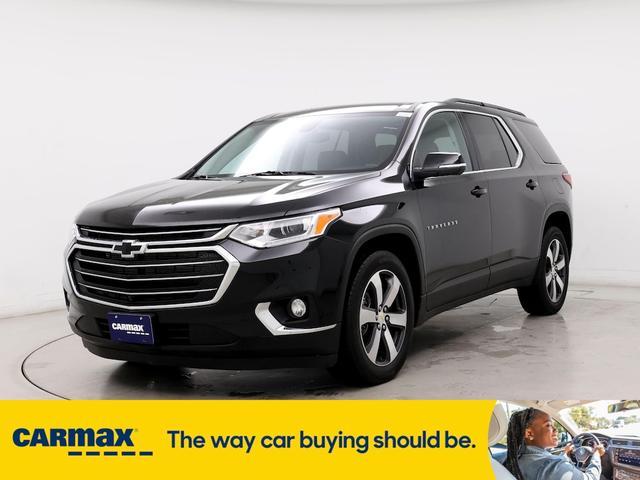 2021 chevrolet traverse lt leather