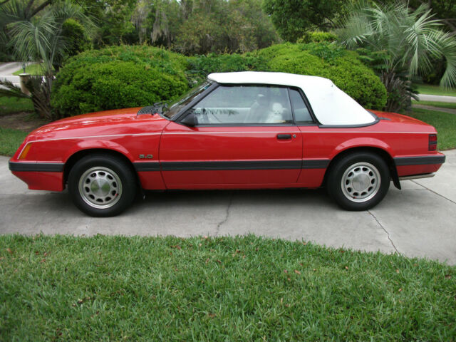 1985 mustang 5.0 ho lx convertible