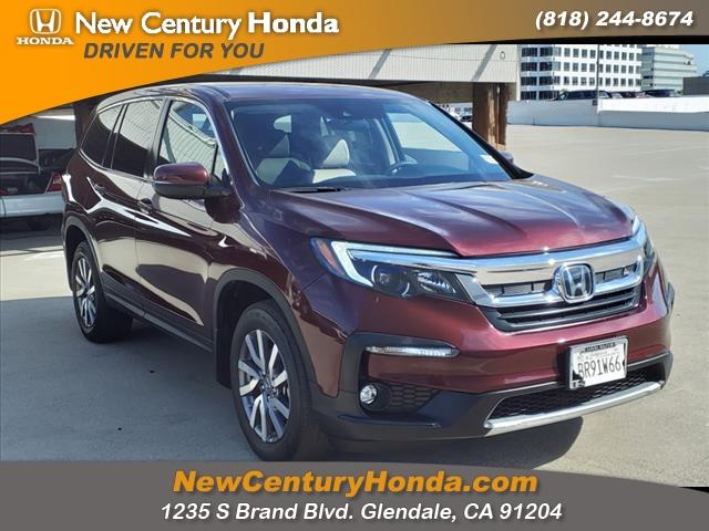 2021 honda pilot awd ex