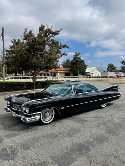 1959 cadillac 62 coupe black rwd automatic