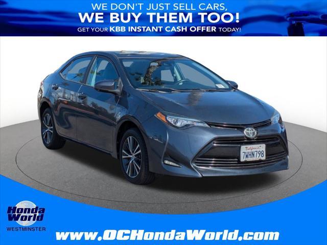 2017 toyota corolla le