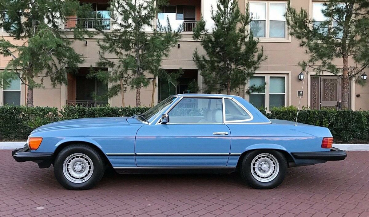 1981 mercedes-benz convertible 380 sl w107