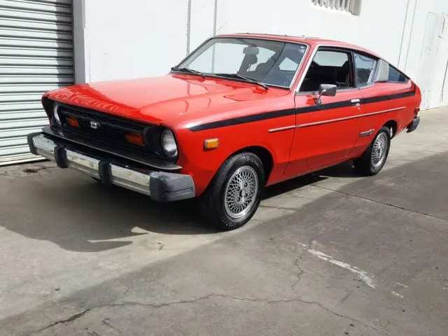 groovy 1978 datsun b210 gx 4 speed! blue plate california classic! 88k miles!