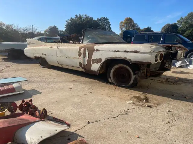 1959 cadillac series 62 convertible convertible white rwd automatic 28
