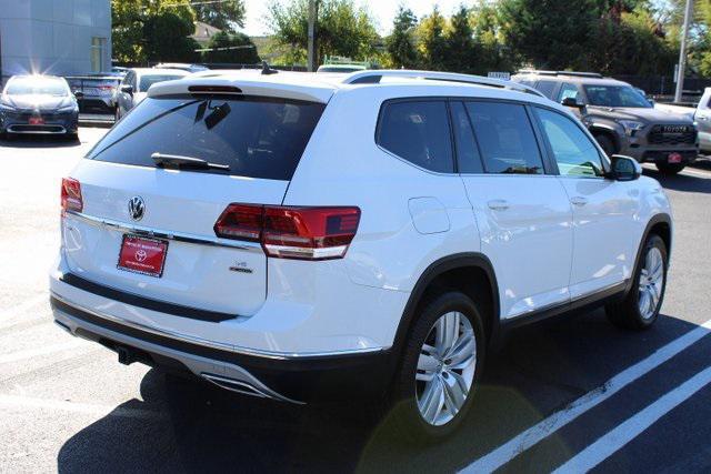 2019 volkswagen atlas 3.6l sel