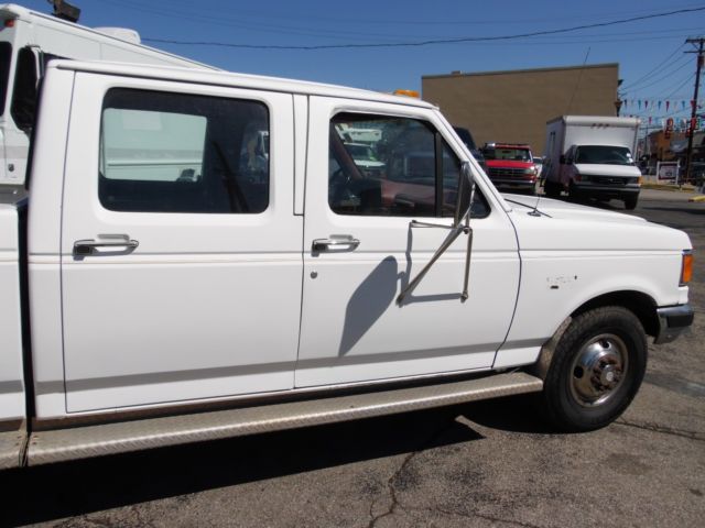 1988 ford f-350 super duty obs 4 door long bed super clean southern truck dually