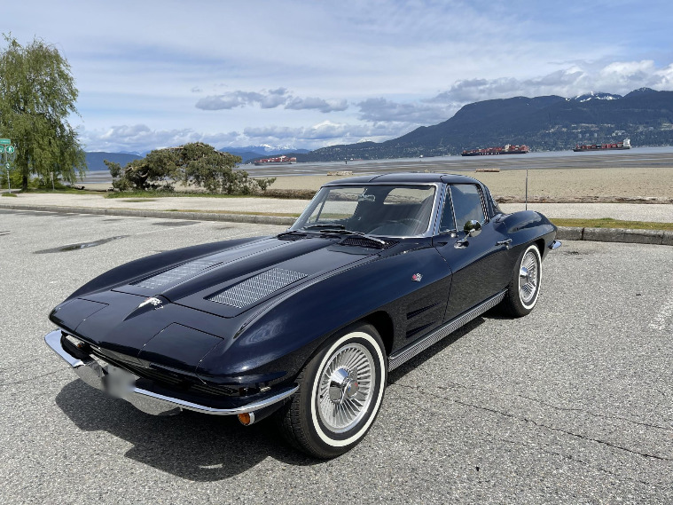 1963 chevrolet corvette split-window coupe 327/300 4-speed
