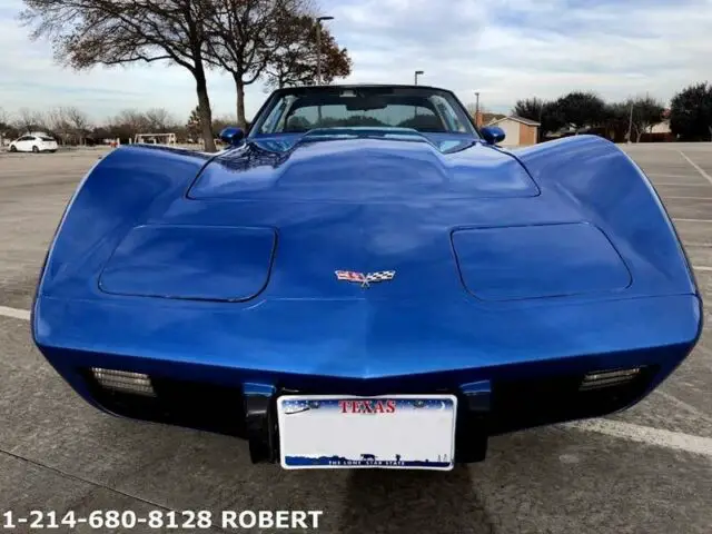 1979 chevrolet corvette t-tops 5,000 miles blue coupe v8 5.7l automatic