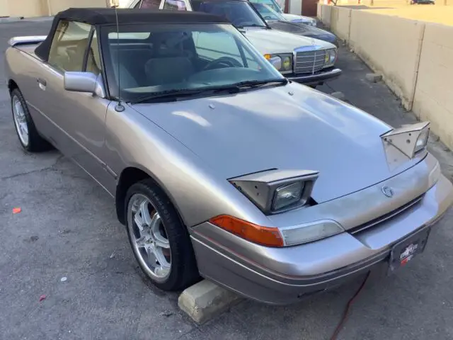 1991 mercury capri convertible brown fwd manual xr2