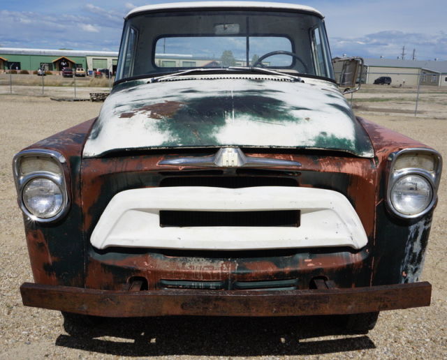 rare 1958 international pickup a-120, factory 4x4