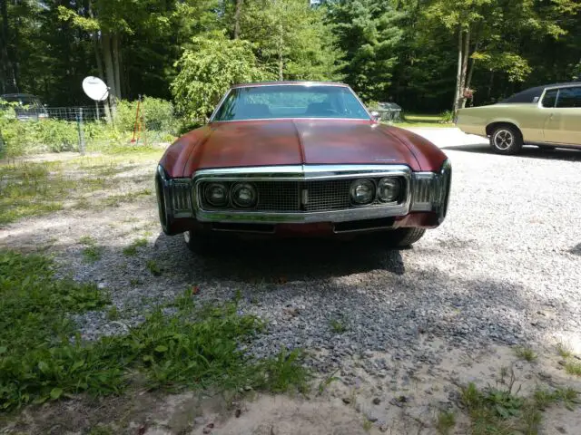 1970 oldsmobile toronado coupe red fwd automatic
