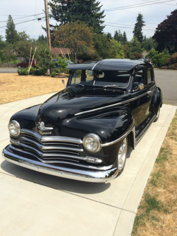 vintage 1948 plymouth custom street rod 383 ci automatic classic car