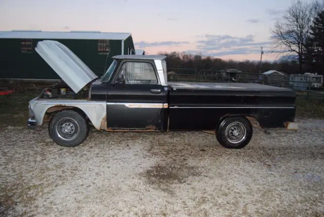 1966 chevy truck c-20 rare custom camper with handling package