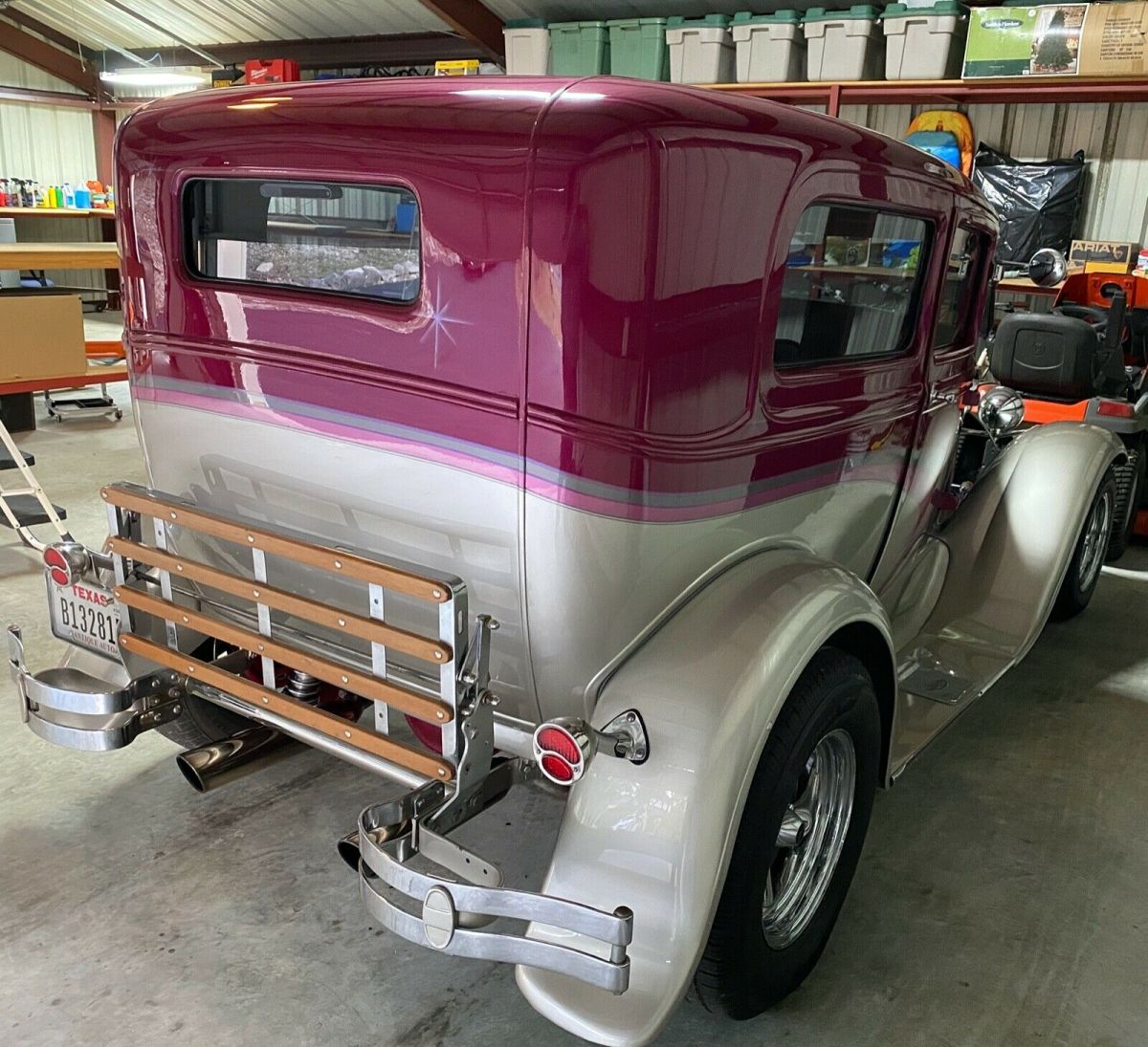 1931 ford model a 5 window tudor hot rod awesome vehicle!