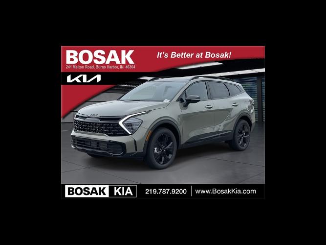 new 2025 kia sportage x-line awd