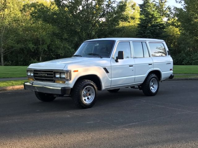 1990 toyota land cruiser fj60 4x4 auto efi 4.0l v6 engine runs great rust free