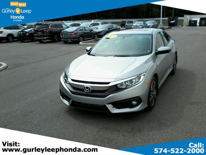 used 2018 honda civic ex-l sedan mishawaka, in 46545 for sale in mishawaka, indiana