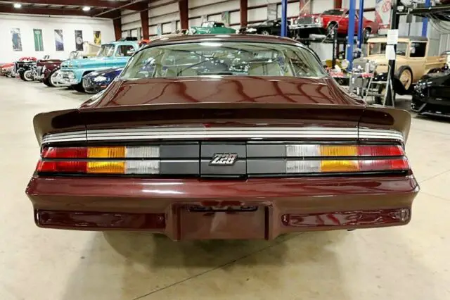 1980 chevrolet camaro z/28 57299 miles dark claret coupe 350ci v8 automatic