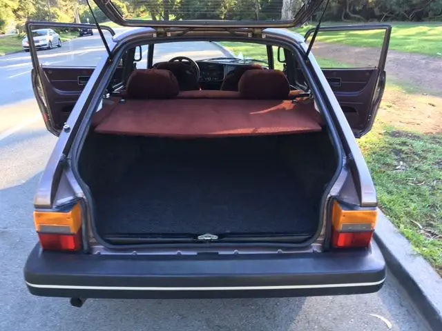 rare 1983 saab 900 turbo 8 valve -- extra rare & wonderful walnut brown paint