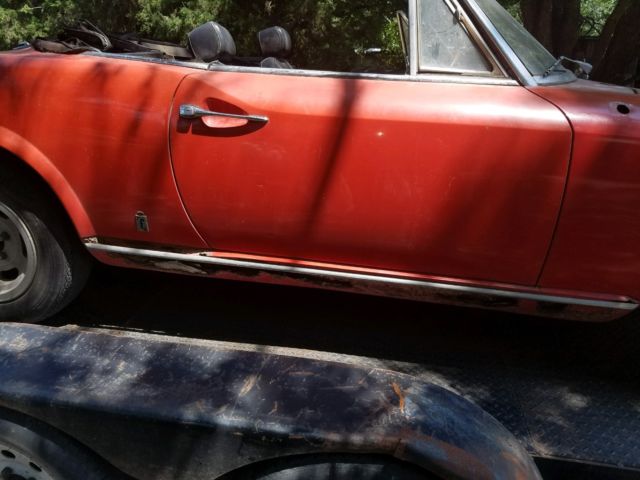 1969 fiat 124 spyder