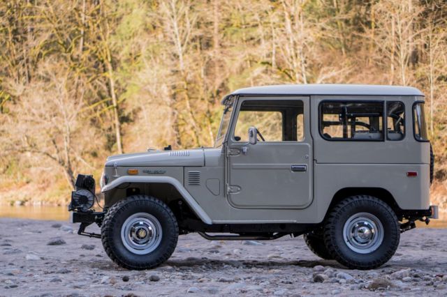 beautiful 1974 toyota land cruiser fj40 - fresh nut and bolt restoration