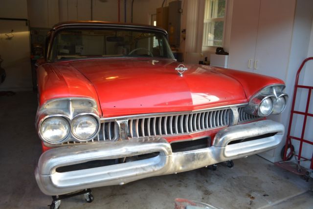 1957 mercury monterey convertible parts car or restore non operable