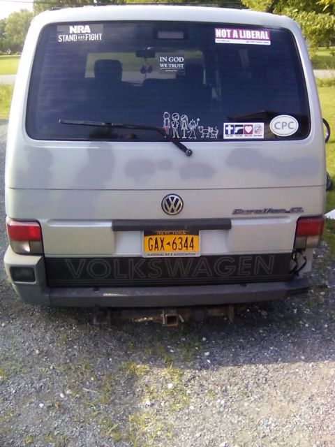 1993 volkswagen eurovan cl passenger van 3-door 2.5l 153k actual miles 5 speed