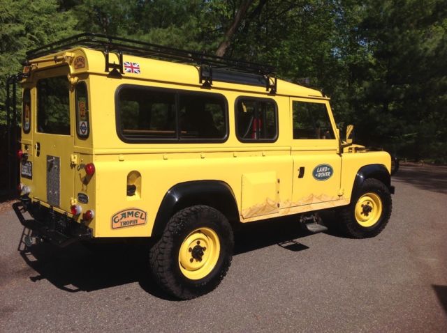 1984 landrover defender 110 camel edition