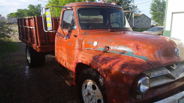 1955 ford truck pickup dually ratrod barn find 56 57 58 59 patina